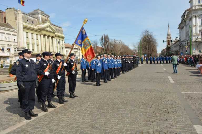 Ceremonial militar dedicat aniversării Zilei Jandarmeriei Române