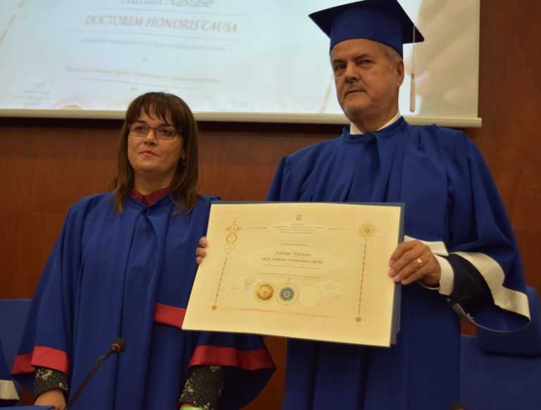 Adrian Năstase, Doctor Honoris Causa al Universității „Aurel Vlaicu” din Arad