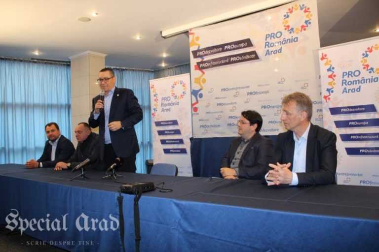 Victor Ponta la Arad: dacă ne mobilizăm terminăm cu regimul Dragnea