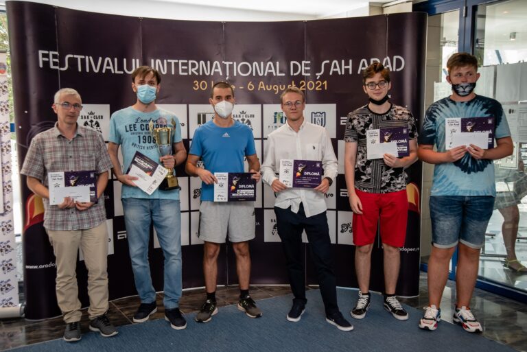 Arad Open 2021 a devenit istorie: Mare Maestru Lucian Miron a câștigat evenimentul șahistic gândit de Alin Câmpeanu