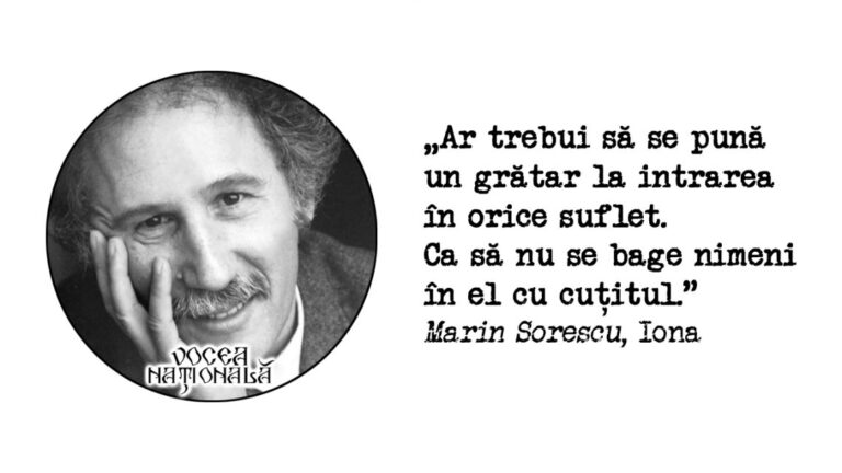 Un timp prea scurt și amintiri mari despre Marin Sorescu