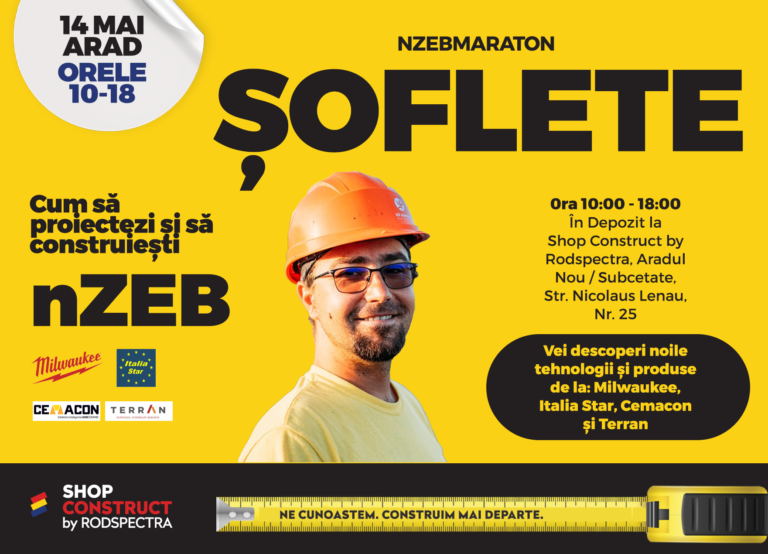 Celebrul Șoflete vine la Shop Construct by Rodspectra